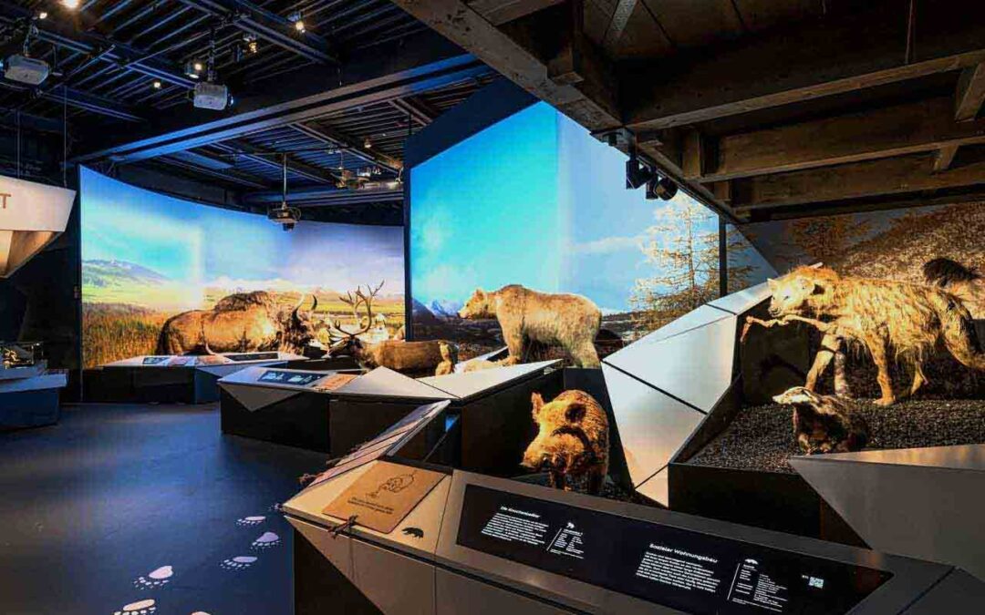 Glaziale Inszenierung.