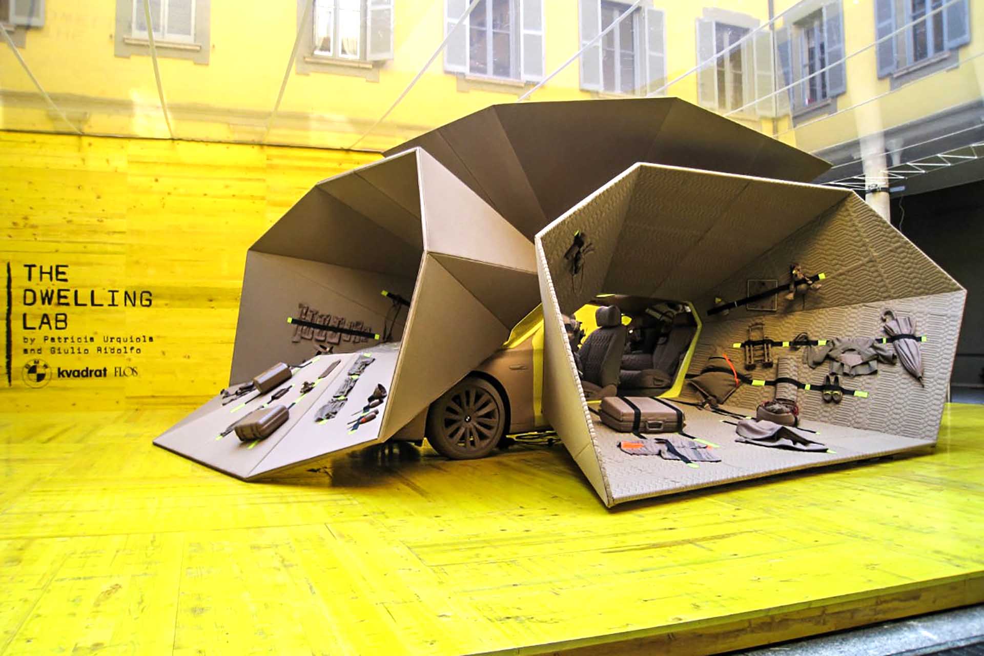 GIGLER holz-design: event & ausstellung | BMW Design-Installation