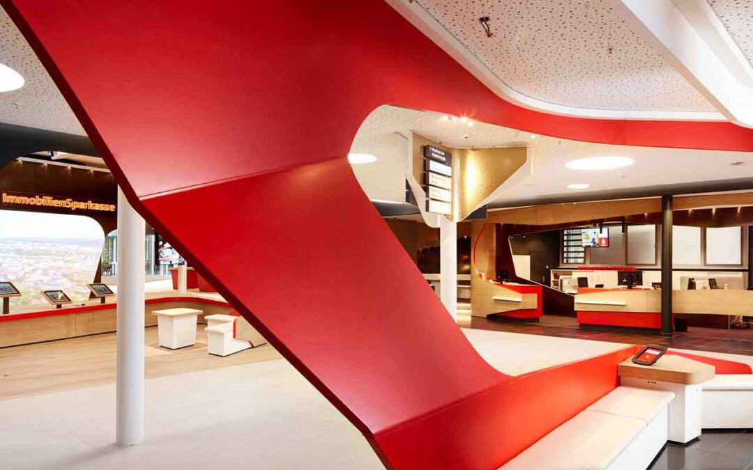 Moderne Geldgeschäfte.